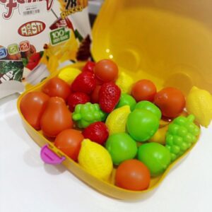 Изображение для Набор фруктов и овощей в чемодане на колесах. - 8022