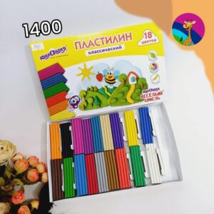 Изображение для Пластилин Юнландия классический, 18 цветов. - 2278