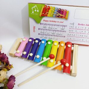 Изображение для Детский деревянный ксилофон 24 см - 1129