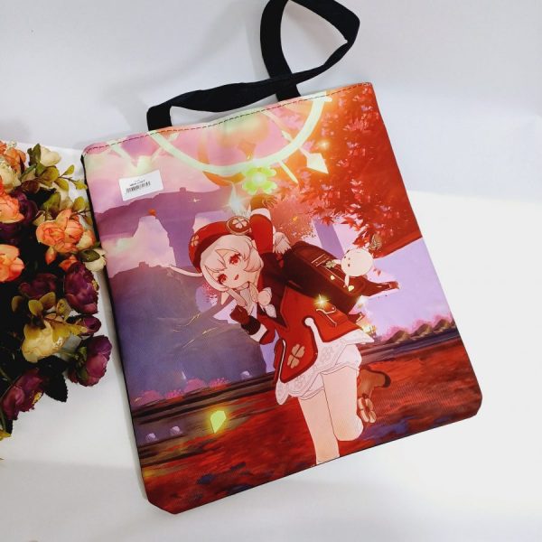 Изображение для Шоппер эко сумка для покупок аниме на молнии с плечевыми ремнями вариант 3 - 2456