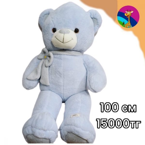 Изображение для Мягкий медведь в нежно голубом цвете 100 см - 5473