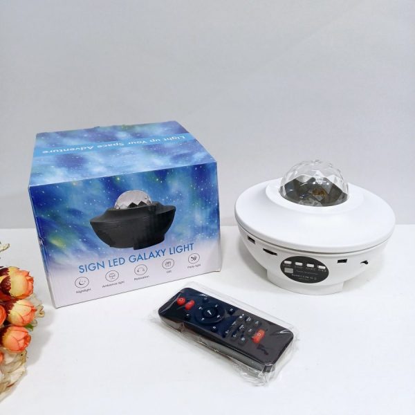 Изображение для Проектор звездного неба с Bluetooth-динамиком и MP3-плеером, лазерный проектор, ночник детский - 4766