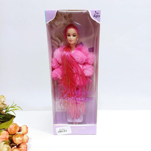 Изображение для Кукла Барби в розовой шубке - 4944