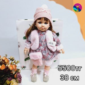 Изображение для Кукла Гуфан 38 см. Без коробки. платье в цветочек. - 3289