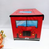 Изображение для Контейнер для игрушек Красный Автобус Органайзер - 3507