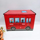Изображение для Контейнер для игрушек Красный Автобус Органайзер - 1286
