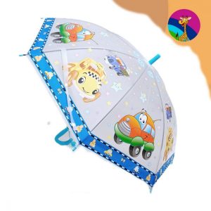 Изображение для Зонтик детский Машинки Голубой - 1243