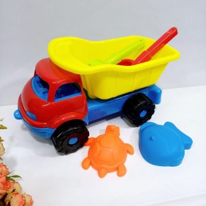 Изображение для Набор игрушек для песочницы Самосвал + 2 пасочки + лопатка + грабли Большая - 9564