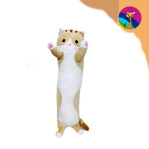 Изображение для Мягкая игрушка Кот батон 80 см бежевый - 3250