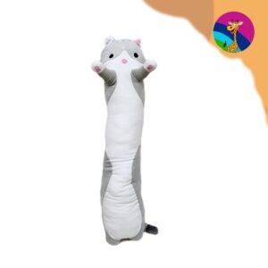 Изображение для Мягкая игрушка Кот батон 100 см серый - 3811