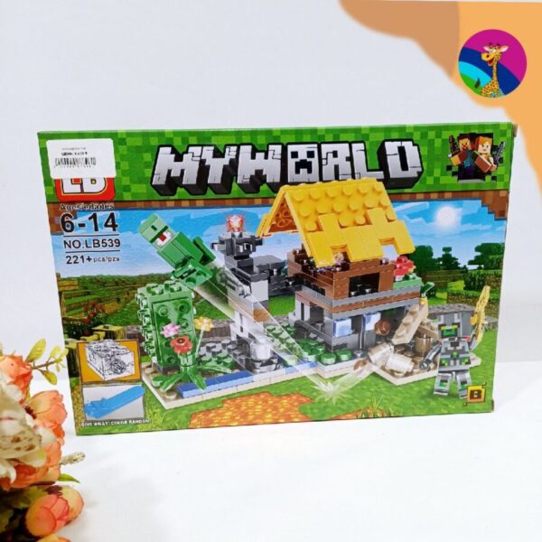 Изображение для Конструктор Лего Майнкрафт 539В LEGO MYWORLD 221 деталь - 8737