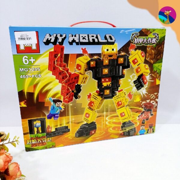 Изображение для Конструктор Лего Майнкрафт 1255 LEGO MYWORLD 465 деталей - 9454