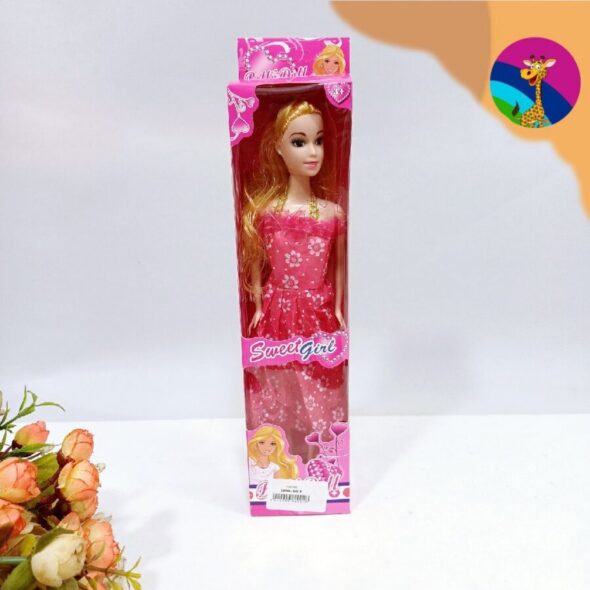 Изображение для Кукла Барби Sweet Girl в ярко розовом платье