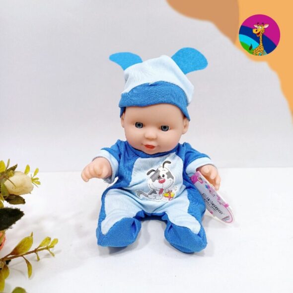 Изображение для Пупс Baby MayMay в синем комбинезоне